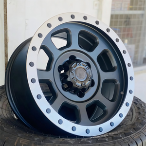 <span class=keywords><strong>Jantes</strong></span> en alliage TUV 4x4 de 17 pouces 6x139.7 17 * 8.5J avec déport de 0 mm, surface noire, neuves 6x139.7 17x8.5J, en aluminium ZM-45 - Product Image 5