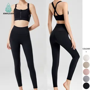 Gym Set Woman Sportswear Two Piece Exercise Leggings Fitness Wear Yoga Sets Sports Suits Custom Wholesale OEM Seamless DHL FEDEX