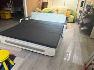 2026 SmartCare Foldable Metal Convertible <strong>Sofa</strong> Modern Design 2-Seater <strong>for</strong> Living Room <strong>Bedroom</strong> Dining Hotel Outdoor Apartment Use - Product Image 4