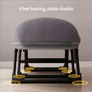Lettino <span class=keywords><strong>Pieghevole</strong></span> Portatile <span class=keywords><strong>con</strong></span> Telaio in Acciaio Regolabile Multiuso per Campeggio, Casa, Ufficio, Viaggi, <span class=keywords><strong>con</strong></span> <span class=keywords><strong>Materasso</strong></span> per Ospiti e Pisolini - Product Image 2