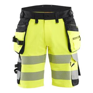 BLAKLADER - 112016483399C56 Pantalones cortos de alta visibilidad 4 vías estiramiento Hi-vis Amarillo/negro-EAN 7330509927786 ROPA DE TRABAJO DE 2017 - Product Image 1