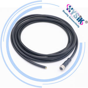 Kabel Transmisi Data M8 8-Core Female Straight to Open End - Product Image 1