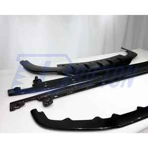 Labio delantero para Bentley Continental GT GTC 2018-Actualización de fibra de carbono seca de estilo de velocidad 2024 - Product Image 3