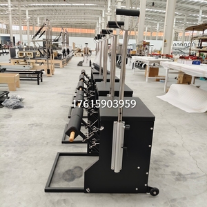 La chaise Wuda entièrement noire et tendance, idéale pour la pratique du <span class=keywords><strong>yoga</strong></span> et du pilates, est parfaite pour les studios à domicile - Product Image 4