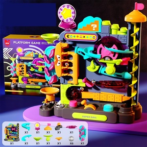<span class=keywords><strong>Jeu</strong></span> de société éducatif en plastique, circuit de <span class=keywords><strong>billes</strong></span> avec obstacles, pour les 5-7 ans, TOPSKY TOYS, soirée en famille, piste chronométrée - Product Image 2