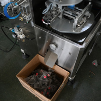 Vollautomatische Ultraschall-Versiegelungs-Tee-Verpackungsmaschine Geeignet für die Verpackung von Tee in Maisfaser- oder Nylonbeuteln.