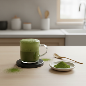 Thé minceur biologique sans sucre en dosettes de matcha, 10 pièces en boîte/emballage en vrac - Product Image 3