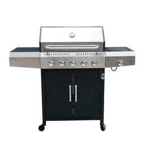 <span class=keywords><strong>Barbecue</strong></span> à <span class=keywords><strong>gaz</strong></span> professionnel en acier inoxydable 5 + 1 brûleur <span class=keywords><strong>Barbecue</strong></span> gril à <span class=keywords><strong>gaz</strong></span> pour la cuisine en plein air - Product Image 3