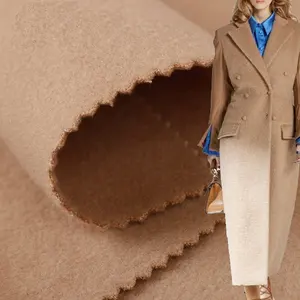 Новый дизайн шерсти, как полиэстер, тяжелая вискоза, пряжа, окрашенная ткань для пальто