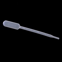 Pipettes Pasteur graduées stériles jetables en PP à canal unique, 0,5 ml, 1 ml, 3 ml, 5 ml, 10 ml, prix avantageux, fabriquées en Chine