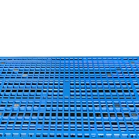Palette Euro empilable à double face, à plateau ouvert, accès chariot élévateur 4 directions pour la logistique et l'utilisation en entrepôt