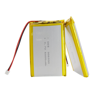 Batterie liquide de haute qualité de marque 6000mAh LP6090, tension de coupure 3.0V, 500 cycles, garantie 12 mois, pour traceur GPS/tablette, 120g