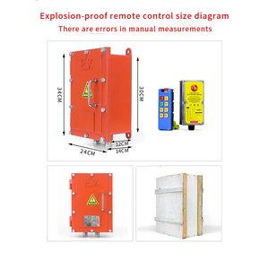 Control Remoto Industrial Personalizado F21-6S+, Control Remoto Inalámbrico para Grúa de 6 Funciones con ABS a Prueba de Explosiones, 24V/12V Impermeable - Product Image 4