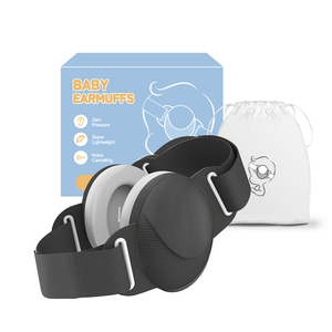 Protège-oreilles pour bébé réutilisables, certifiés CE EN352-1 ANSI, en TPU et ABS, 23 NRR, pliables, avec bandeau réglable, <span class=keywords><strong>protection</strong></span> <span class=keywords><strong>auditive</strong></span> - Product Image 5