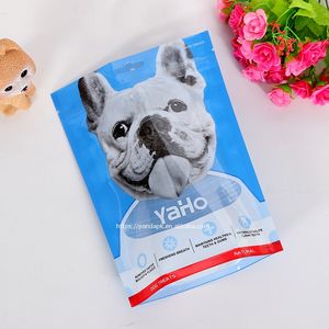 Bolsa de Plástico con Cierre Zip Personalizada y Reciclable para Refrigerios para Mascotas, Golosinas para Perros, Chicle y Empaque de Alimentos para Mascotas - Product Image 2
