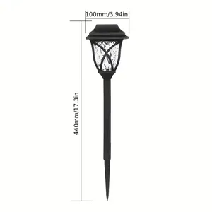 Paquete de 6 luces LED solares para jardín, impermeables, para exteriores, iluminación blanca cálida para patio, paisaje, jardinera, camino, decoración navideña - Product Image 4