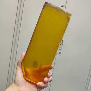 Matériel jaune non coupé rugueux de cristal de quartz de Hydrotermal de pierre gemme synthétique Offre Spéciale - Product Image 6