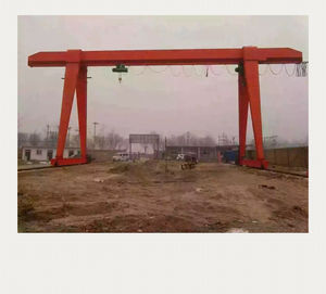 Grue à <span class=keywords><strong>portique</strong></span> électrique industrielle avec logo personnalisé avec poutre unique et double faisceau 5 tonnes-10 tonnes d'équipement de levage pour les usines - Product Image 5
