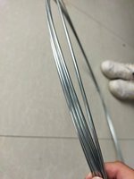 Barres d'armature de reliure de Construction bon marché Offres Spéciales attachant le fil d'attache fil d'Iorn galvanisé par électro et couper le fil droit