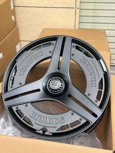 Cerchio in Fibra di Carbonio ZO a 3 Razze Rocket G900 per Mercedes G W463 W464 G63 G500 22-24 Pollici 5x130 con Logo in Rilievo, Ruota Forgiata Nera Aftermarket - Product Image 6