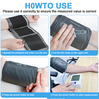 Sphygmomanomètre de professionnel de machine de BP électronique vérifiant le moniteur médical numérique de tension artérielle de bras supérieur