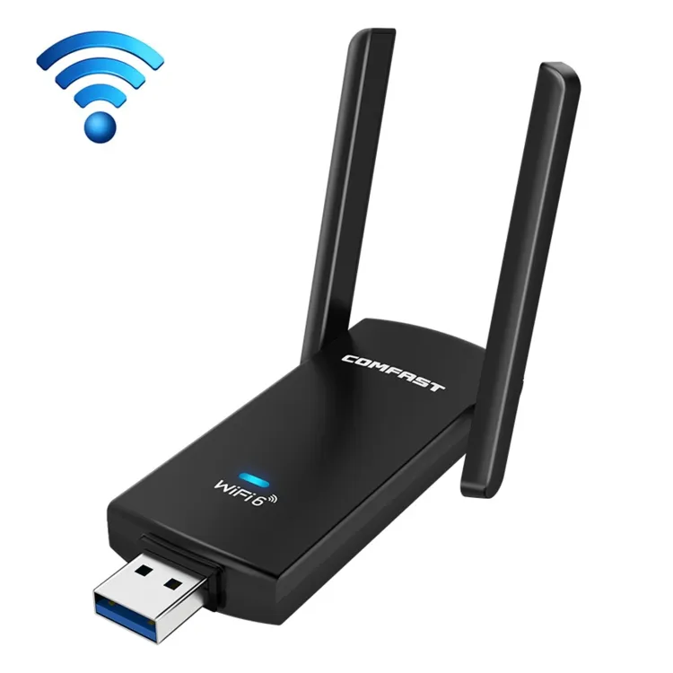 Лидер продаж, CF-953AX COMFAST 1800 Мбит/с USB 3,0 WiFi6, беспроводная сетевая карта с антенной