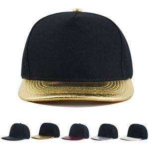 Cross-Border Personalized Labeling Flat Brim Oversized Hip-Hop Style Quick Dry Low Moq <b>Hats</b> Adjustable <b>Strip</b> Street Wear Cap - Product Image 1