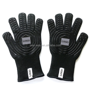 Gants de protection <span class=keywords><strong>pour</strong></span> les avant-bras Seeway à manches extra longues, professionnels, résistants à la chaleur, <span class=keywords><strong>pour</strong></span> barbecue, <span class=keywords><strong>four</strong></span>, modèle 932F - Product Image 4
