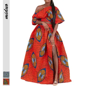 Conjunto croptops estampado digital, novidade verão estilo africano com estampa digital, vestidos plus size, duas peças