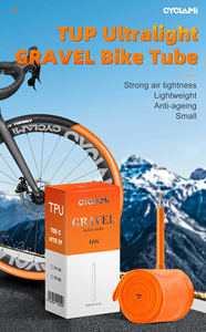 Chambre à air intérieure en TPU CYCLAMI 700/32C-47C pour pneu de VTT 29 32-47-622, pneu de vélo FV 45mm, accessoire pour vélo de gravier et de <span class=keywords><strong>route</strong></span> - Product Image 2