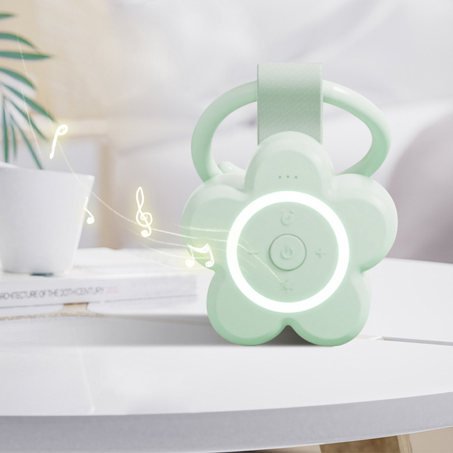 Baby Noise Machine Night Light Soothing Sleep Aid White Noise Speaker Portable White Noise Machine Baby