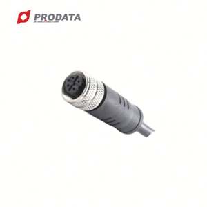 PRODATA Cable moldeado hembra recto de 5 pines personalizado con protección IP67 y conexión de soldadura para uso en automóviles - Product Image 2