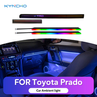 Pour toyota Prado 64 couleurs voiture lumière ambiante LED nouvelle condition 12V intérieur Auto éclairage symphonie automobile éclairage ambiant