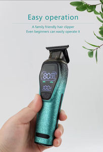 Recortadora de Pelo Inalámbrica Profesional, Carcasa de Aleación de Aluminio, Cuchillas de Acero Inoxidable, Batería de 2500 mAh, Diseño Degradado - Product Image 6