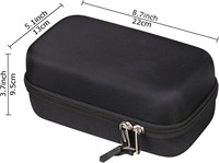 Étui de transport rigide en EVA personnalisé pour démarreur de voiture, sac de rangement pour booster de batterie avec poche en filet et sangle élastique (étui seul)