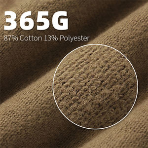 Pantalon de survêtement personnalisé de couleur unie coupe régulière pour l'hiver pantalon de survêtement à taille élastique en coton éponge français pantalon de survêtement en polyester pour hommes - Product Image 3