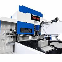 Máquina Plegadora CNC Flexible STON ATC con Sistema de Herramientas Automático para Producción de Gabinetes de Alta Velocidad en Aluminio