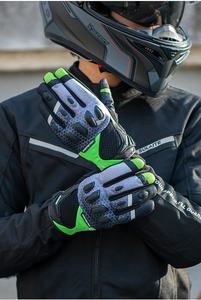 Autres accessoires pour moto, gants de moto ventilés en maille, compatibles avec les écrans tactiles, antidérapants pour l'été - Product Image 5