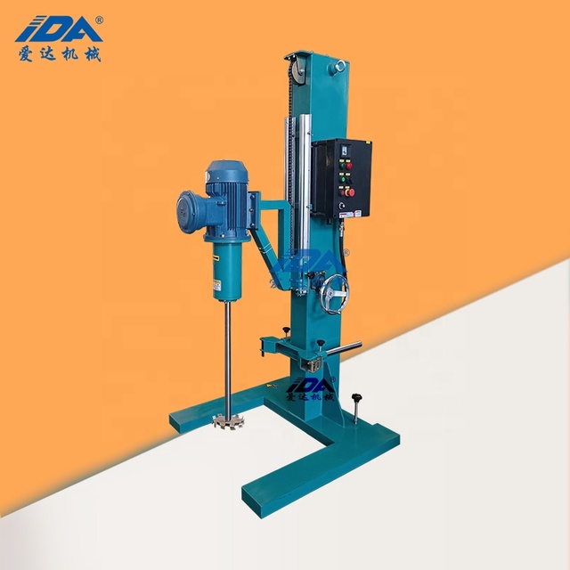 IDA  2.2kw Explosion-proof High-speed Disperser for Small Batch Production of 50-100L Rubber Paint Dispersion Machine