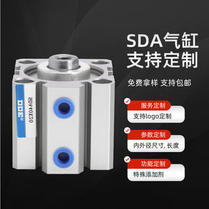 Cilindros Neumáticos Miniatura SDA Personalizables en Tamaños de 63 mm, 20/25/30/32/40 mm, Gama Completa Disponible - Product Image 1