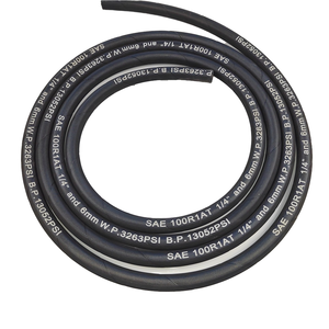 1/4" Rubber Air Compressor Hose - All Weather, 300 PSI, Lightweight & Kink Resistant - View #3