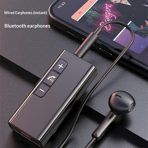 Ricevitore <span class=keywords><strong>MP3</strong></span> per Auto NYT con Trasmettitore FM 5.3, Adattatore Amplificatore Altoparlante, Chiamate in Vivavoce GR13 ABS - Product Image 1