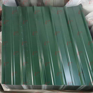 Precio bajo Techo recubierto de color Hojas de 4 pies x 8 pies Hoja de acero galvanizado corrugado Hojas de techo Zink aisladas - Product Image 5