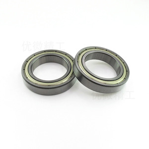 Roulement à billes à gorge profonde 6906 30x47x9mm en acier chromé P0, simple rangée, métrique, pour bras robotiques - Product Image 3