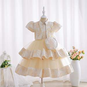 Boutique Kids Clothing Floral Girls <strong>Lolita</strong> <strong>Dress</strong> Baby Toddler Girls Princess <strong>Dress</strong> Children Birthday Party <strong>Dress</strong> - Product Image 3