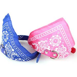 Colorido sólido personalizado Color perro Bandana Collar XL/XXL/tamaños pequeños ecológico PU poliéster Metal luces bufanda Decoración - Product Image 6