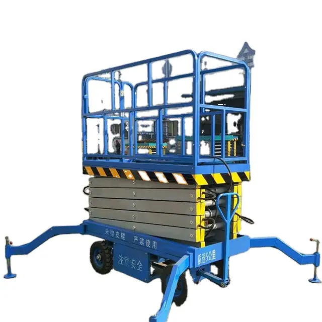 4M, 6M, 8M, 10M, 12M, 14M, 16M, 20M Schaar Type Opheffende Mobiele Lift Platform Pakistan Mobiel Onderhoud Hydraulische Lift Cilinders