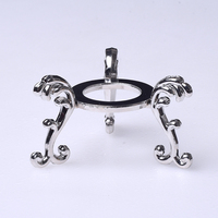 Support de boule de cristal en métal de couleur or et argent, forme de trépied, nouveau design, base sphérique pour le Feng Shui