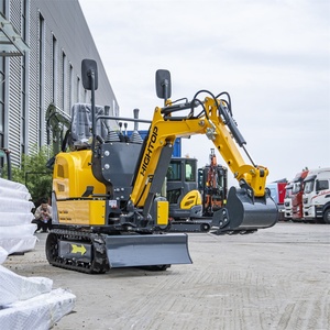 Productos Más Vendidos, Mini Excavadora de 0.6 Toneladas, 2086 mm de Altura, Excavadora Pequeña con Cuchilla de Bulldozer - Product Image 1