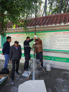 Le formazioni geologiche del pozzo di disboscamento registrano la falda acquifera dell'acqua - Product Image 5